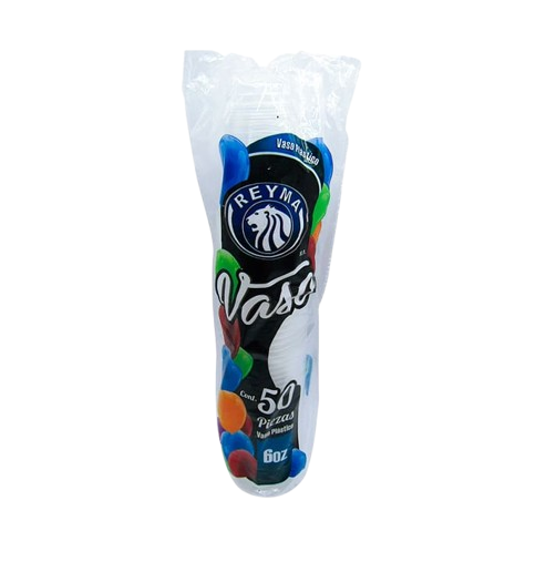 Vaso Plastico 6Oz 50u
