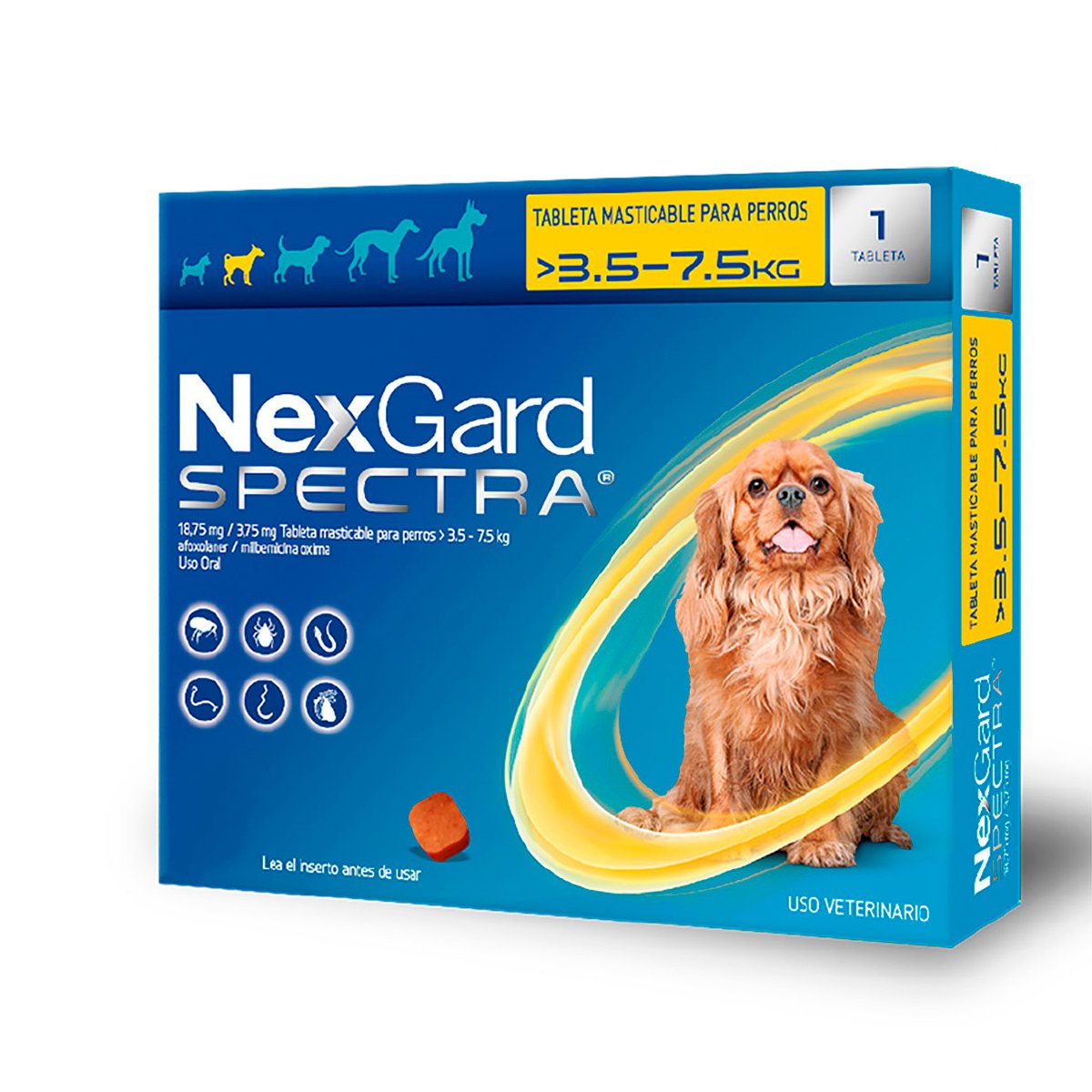 Nexgard Spectra 3.5 - 7.5Kg