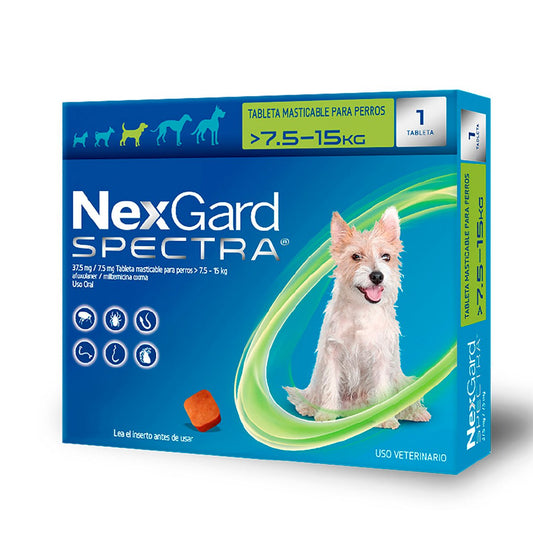 Nexgard Spectra 7.5 - 15Kg