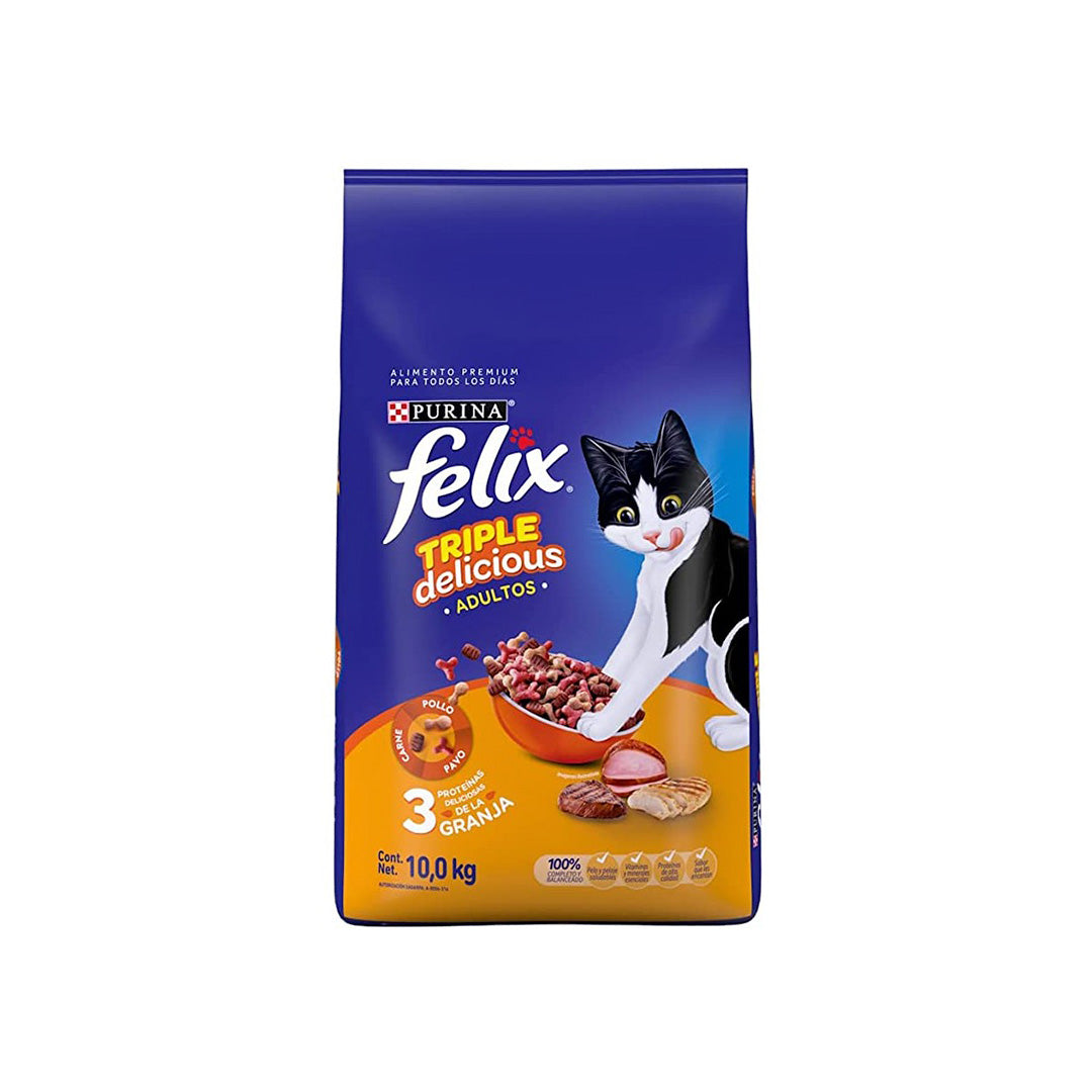 FELIX TRIPLE DELICIOUS 10 KG