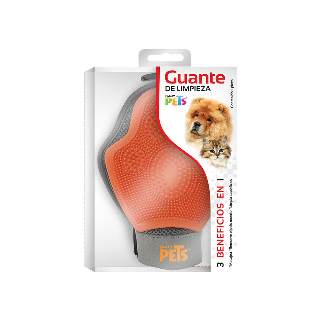 Guante P/Cepillado 3 en 1