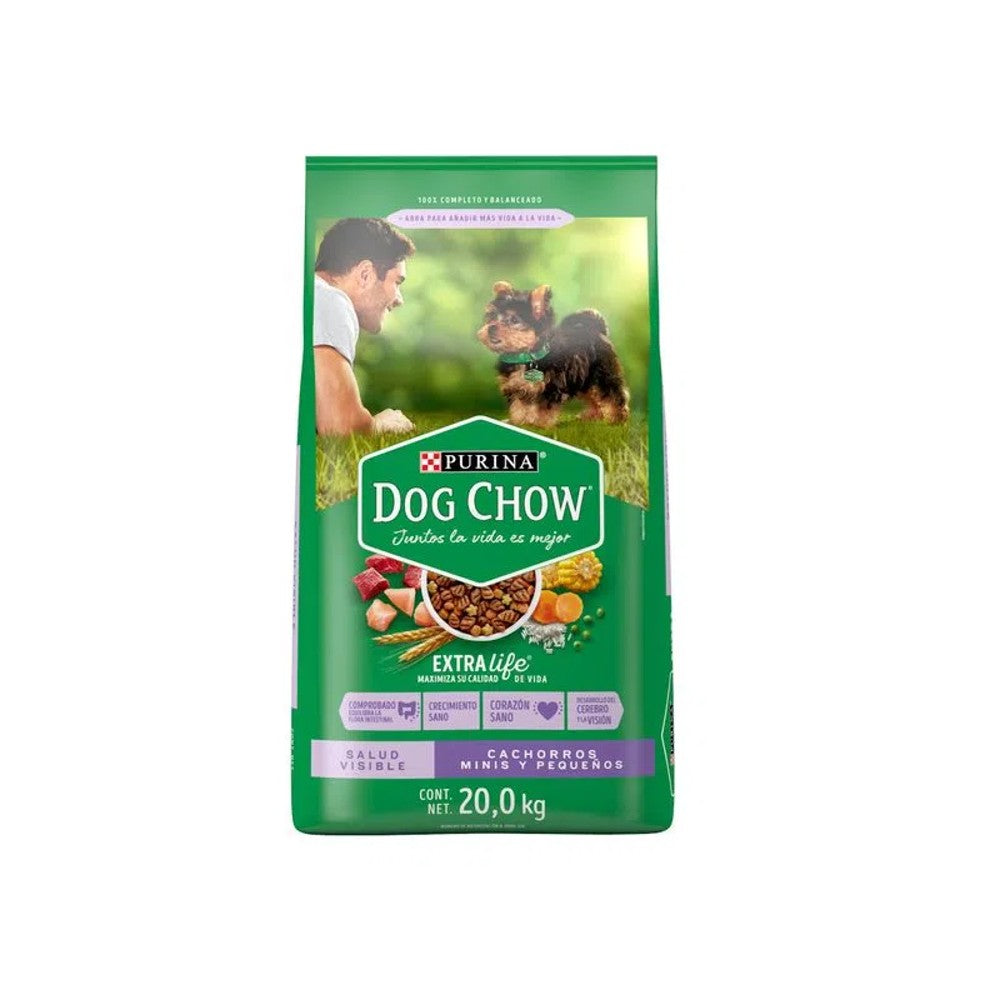 DOG CHOW CACHORRO RAZA PEQUEÑA 20KG