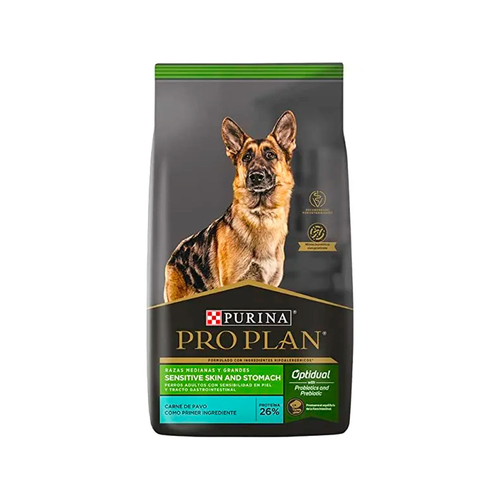 Pro Plan Perro Adulto Raza Mediana y Grande Sensitive Skin And Stomach 3.5KG